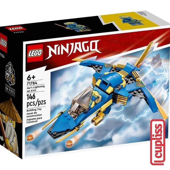 TERBARU LEGO Ninjago 71784 Jay Lightning Jet EVO BISA GRAB