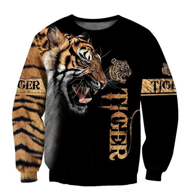 CREW NECK PRIA/sweater ter/hoodie macan/cn pria/jaket harimau