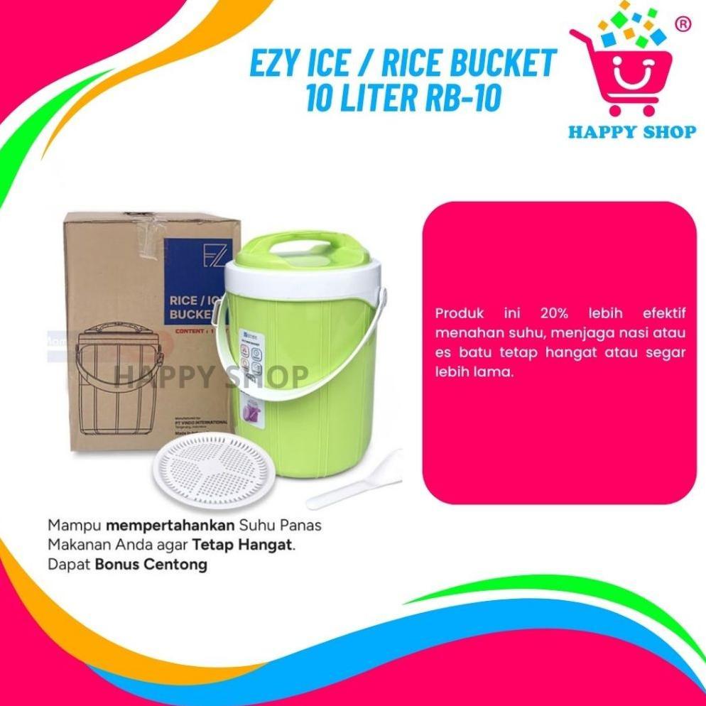 Ezy Ice / Rice Bucket 10 Liter / Termos Nasi 10 Liter