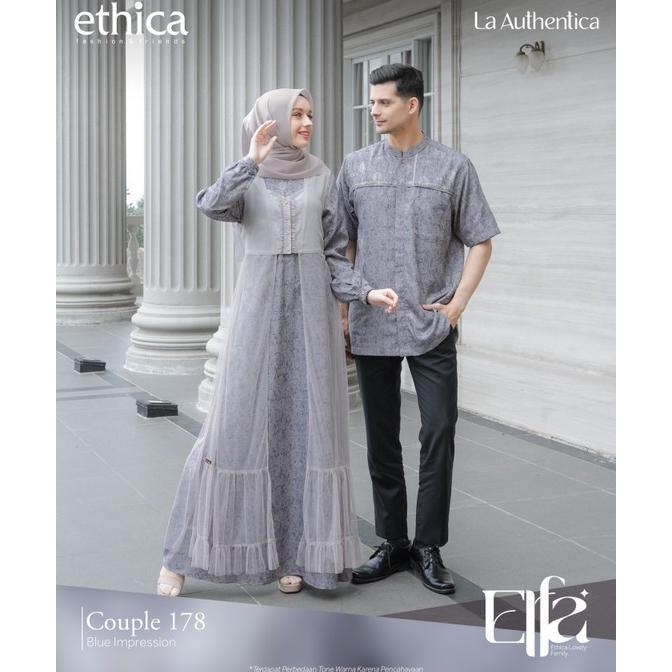 COUPLE 178 BLUE IMPRESSION ETHICA ORIGINAL GAMIS DEWASA KAGUMI 295 BLUE IMPRESSION KOKO DEWASA KAHFI