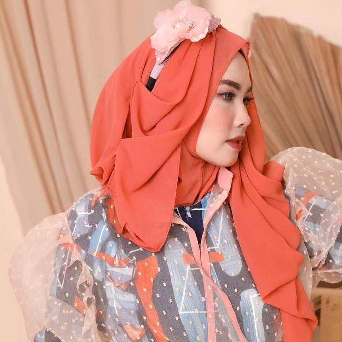 Outer kekinian/Outer organza/Outer By Amaze Hijabers