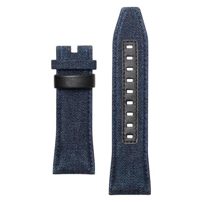 Tali / Strap Jam Tangan Sevenfriday M1B/01 Bahan Denim Warna Biru