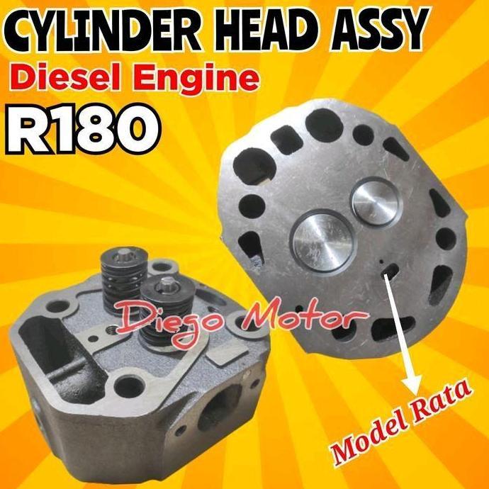 Cylinder Head Assy Mesin Diesel Dongfeng R180 Mesin 8Pk