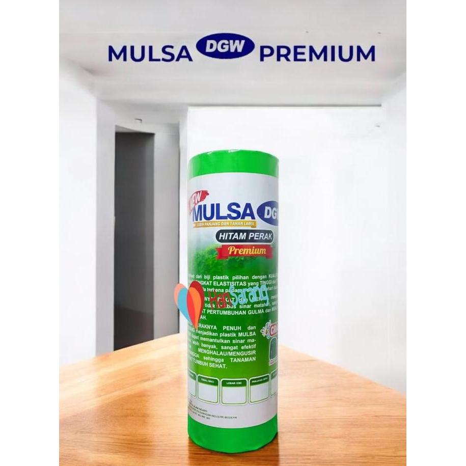 Mulsa Hitam Perak 1 Roll 8Kg 40/80 Cm Dgw Preium Plastik Mulsa Perak Mulsa Silver Plastik Pertanian