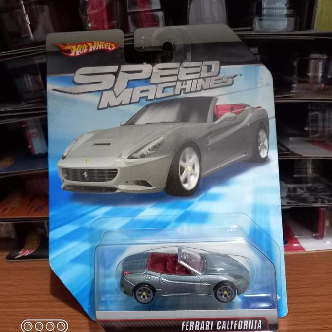Hot Wheels Speed Machines Ferrari California Grey Rare Item