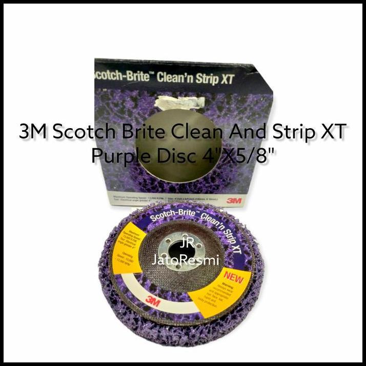 DISKON 3M SCOTCH BRITE CLEAN AND STRIP XT PURPLE 3M TB59804 