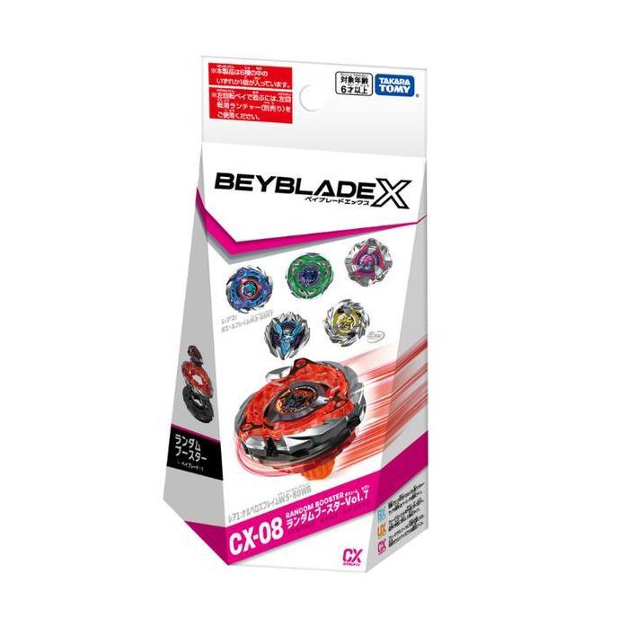 Mainan Beyblade X CX-08 Random Booster Vol. 07