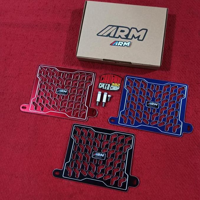 * COVER RADIATOR ARUMI ARM PREMIUM TWO TONE ALL NEW NMAX 2020 2021 UP ''