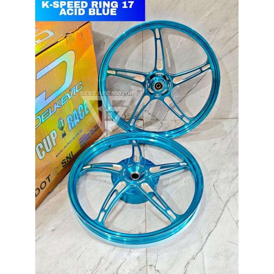 VELG DELKEVIC RING 17 BINTANG LAUT BEAT SCOOPY GENIO VARIO 110 MIO SPORTY RING 17 Original