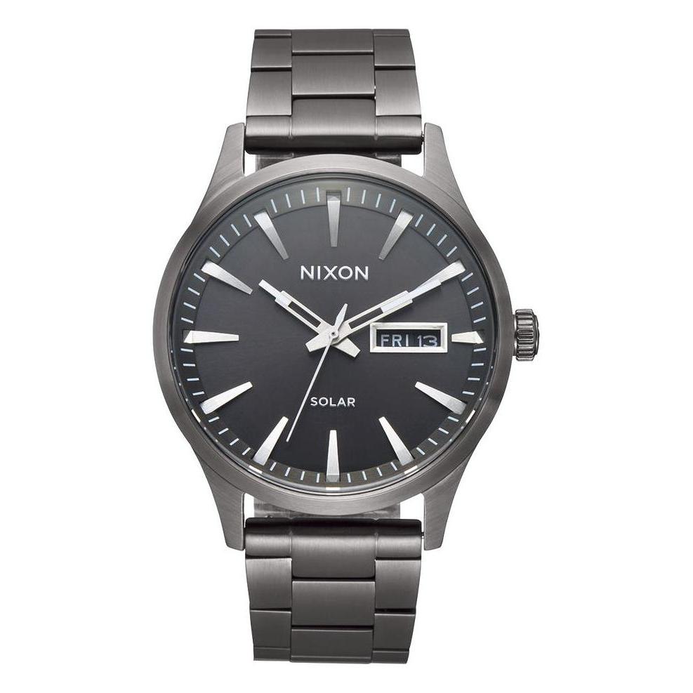 Nixon A1346131 Sentry Solar Ss Gunmetal