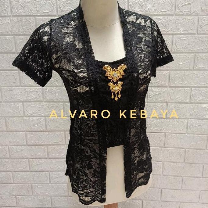 Terlaris Kutubaru Melar Pendek Strait Atasan Kebaya Wanita Baju Tradisional Brokat Modern Kondangan 