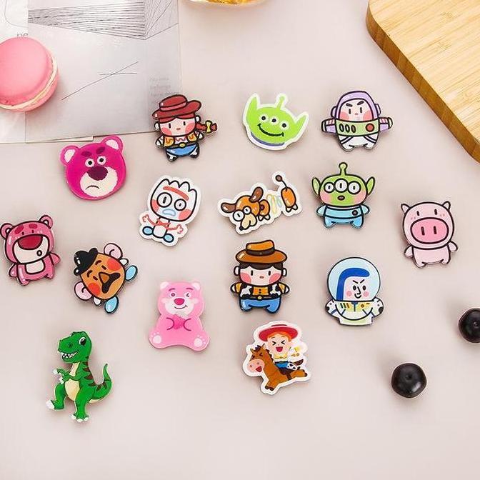 MUSES Pin Bros Toy Story Akrilik Aksesoris Baju Tas Topi Lucu Kartun Brooch Buzz Light Year COD A-PN
