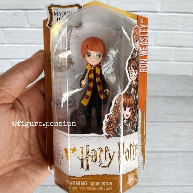 WIZARDING WORLD HARRY POTTER RON WEASLEY MAGICAL MINIS FIGURE SPIN MAS