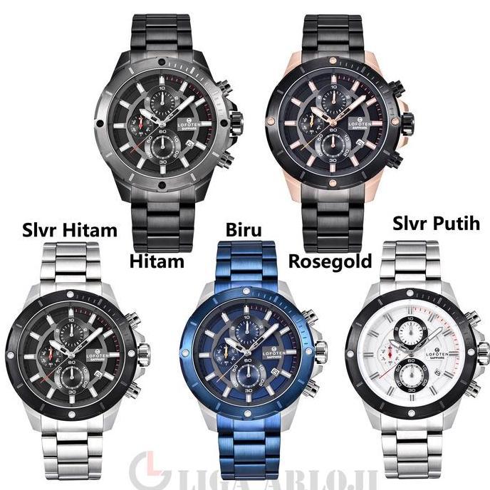 Lofoten Watch - Jam Tangan Pria - Sapphire - F-6509Mc - Chronograph