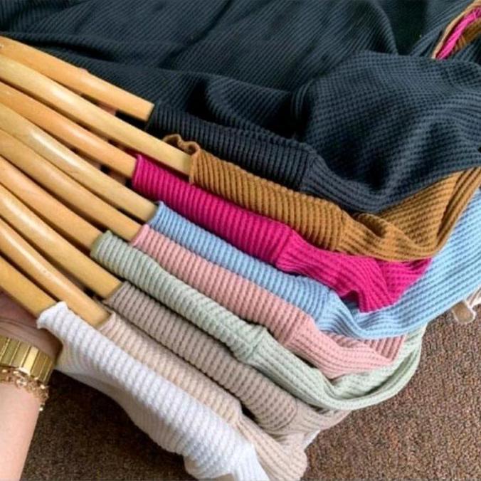 Paket Usaha Cardigan Crop Top 6 pcs / Cardigan Crop Kekinian