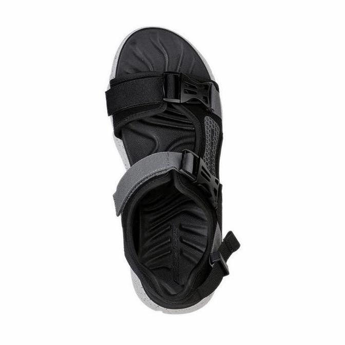 SKECHERS Sandal Pria STAMINA SANDAL MEN'S Sandals - BLACK/White