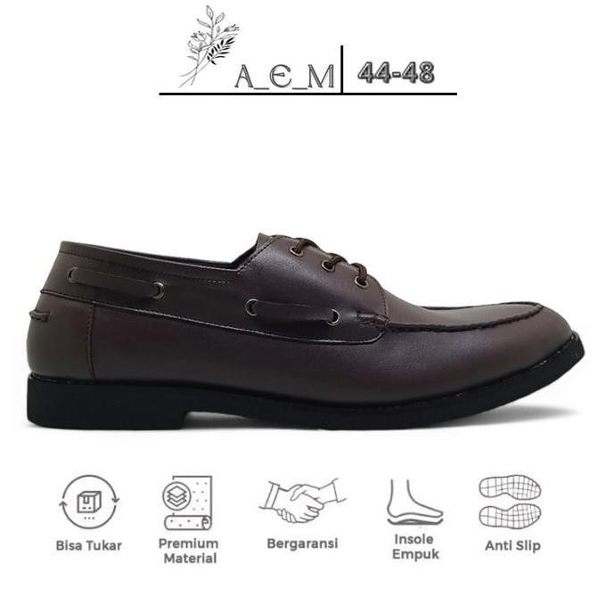 Kulit Asli / Sepatu Formal Pria Pantofel Ukuran Jumbo / Oxford BSize
