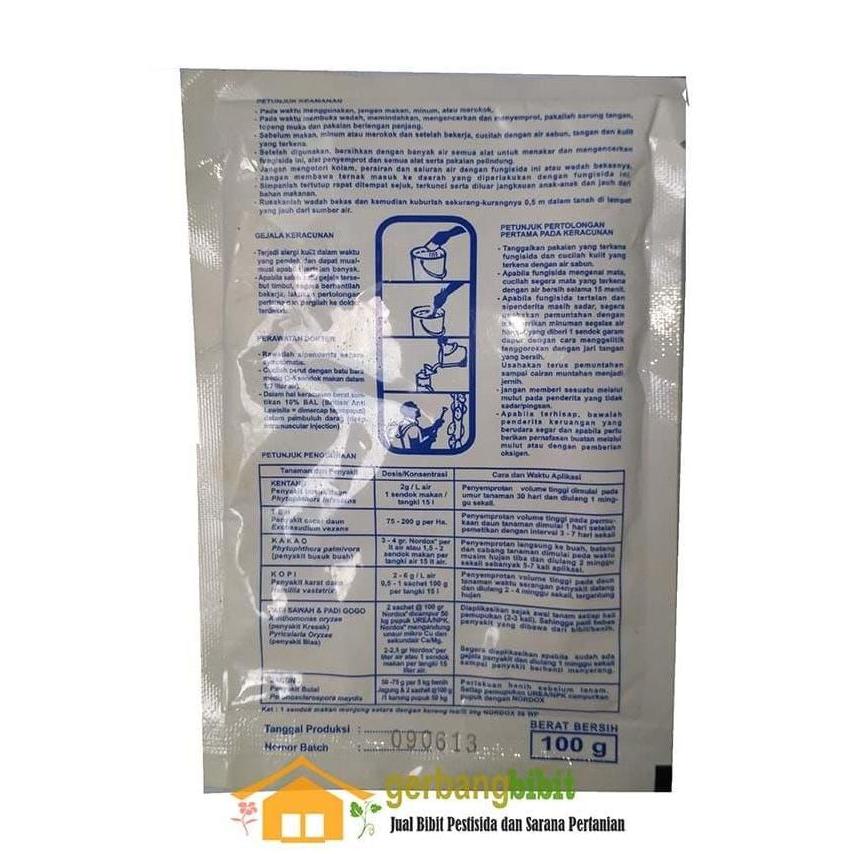Nordox 56 Wp 100 Gr Fungisida Bakterisida Pestisida