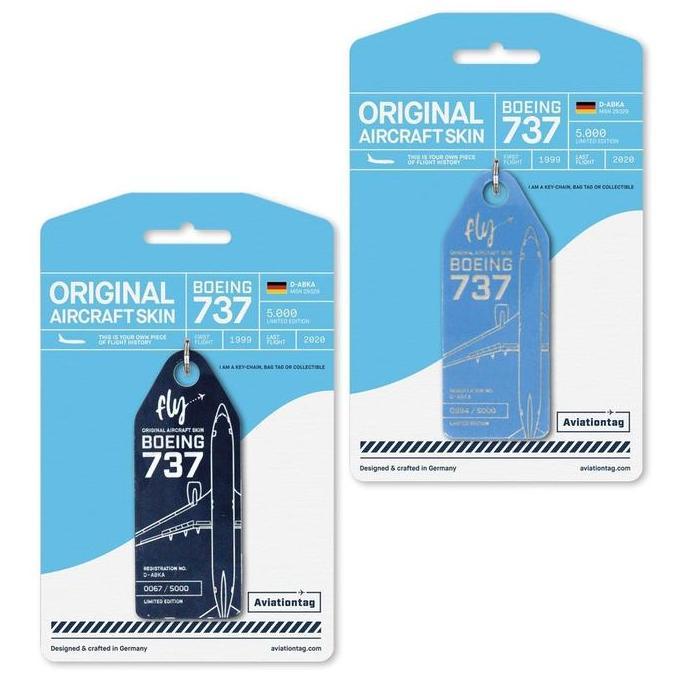 Aviation Tag TUI 737 luggage Tag