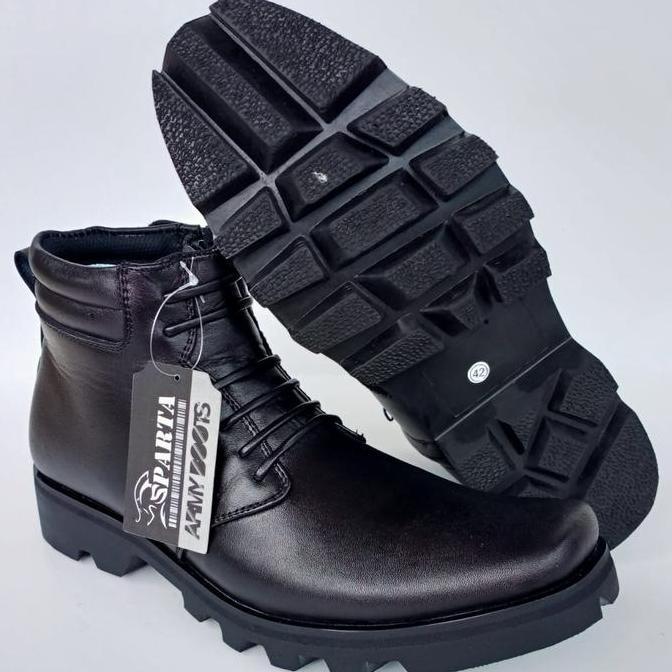 SEPATU PDH KULIT SAPI ASLI SOL RADIAL SEPATU PDH TNI POLRI SATPAM