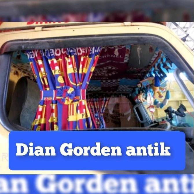 Tirai Pintu Mobil 1 Set Kanan Kiri Gorden Kaca Samping Untuk Semua Jenis Mobil Car Truk Hemat