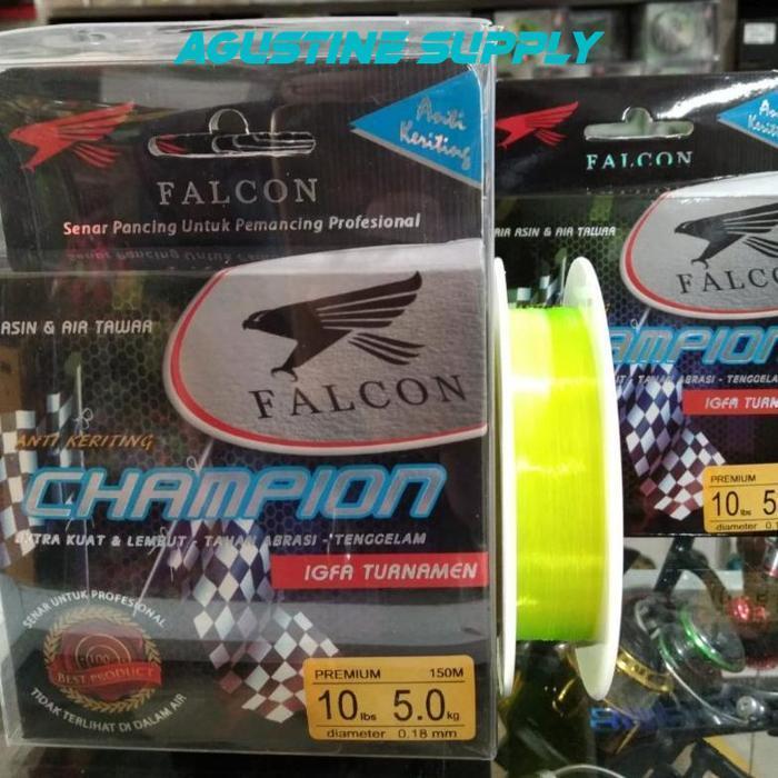 Senar Falcon Champion Anti Keriting Panjang 150M