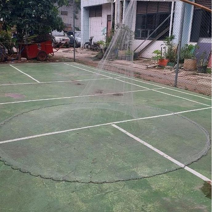 Jala lempar 9 feet senar  2,5 meter untuk udang dan ikan 3/4 inci