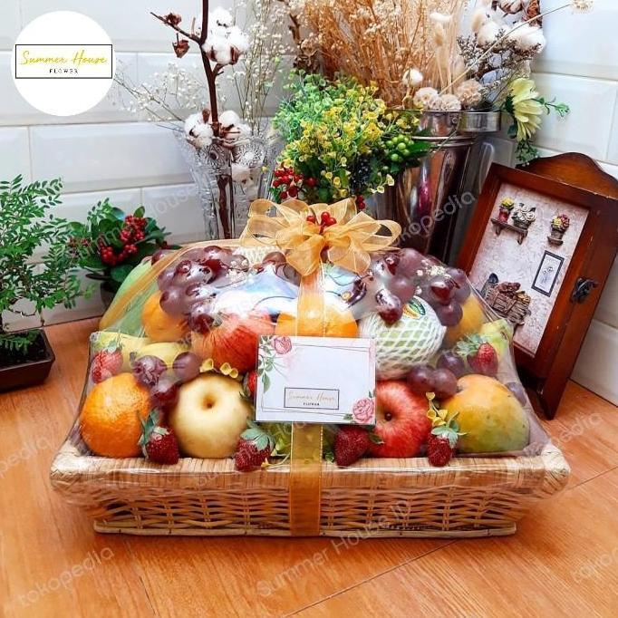 Summer House Flower (Parcel Buah Special) | Parcel Buah Segar, Parcel Buah Jakarta, Parcel Buah Depo