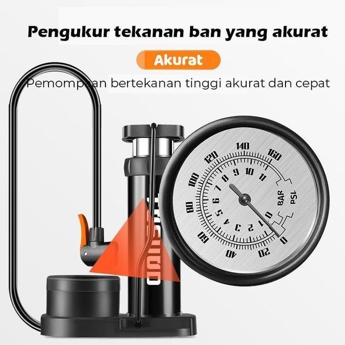 Pompa Ban - pompa injak ban motor - pompa angin speeds - pompa ban sepeda dan motor - pompa ban mobi