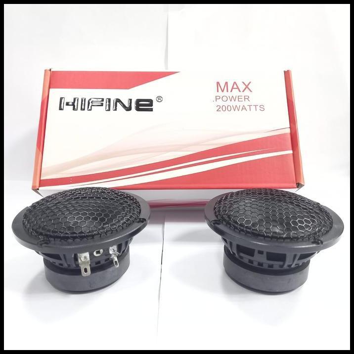 TERBARU TWEETER HIFINE MAX POWER 200W / TWEETER MOBIL HIFINE