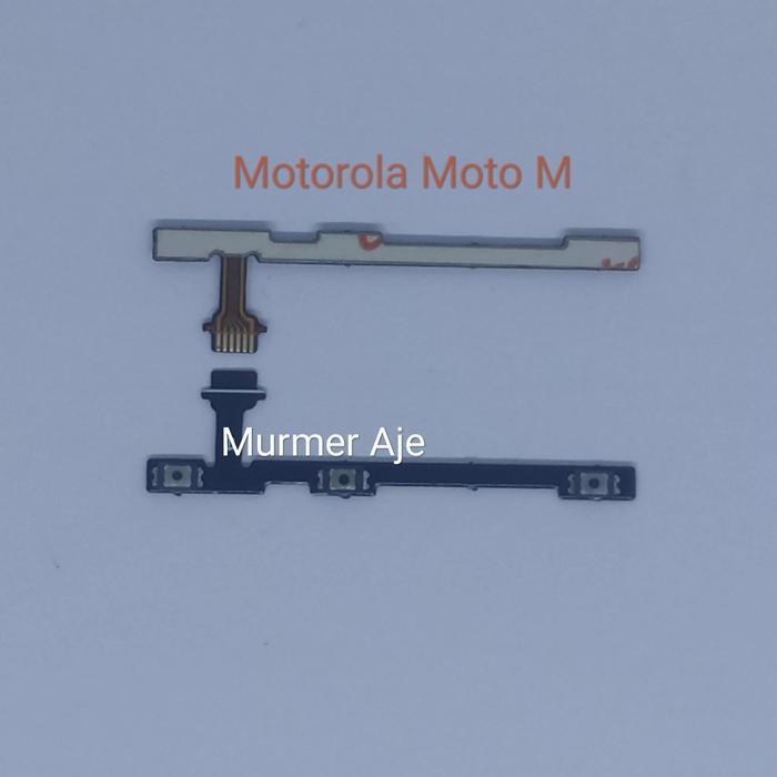 (Terbaru) Flexsibel Power On Off Volume Motorola Moto M Oem Bestseller
