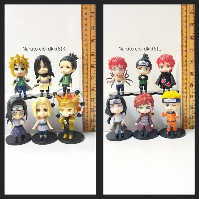 figure set 6 naruto kakashi gaara itachi tsunade Orochimaru