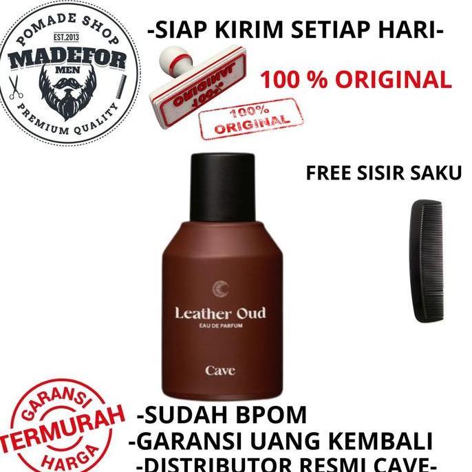 NEW CAVE EAU DE PARFUM LEATHER OUD 50 ML ORIGINAL CAVE PARFUM LEATHER OUD BEST