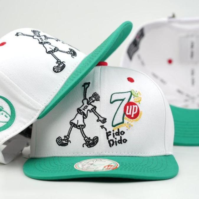 Topi Snapback 7up seven up Varian
