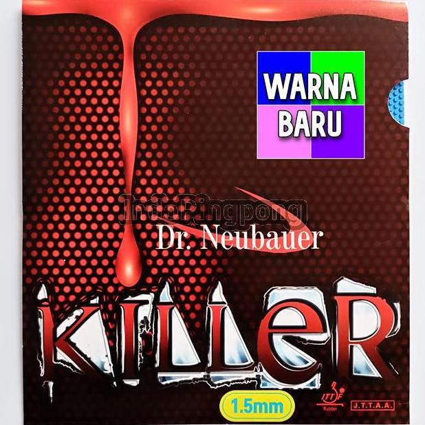 Dr. Neubauer Killer Color 1.5 mm Medium Pips Bintik Serang Semi