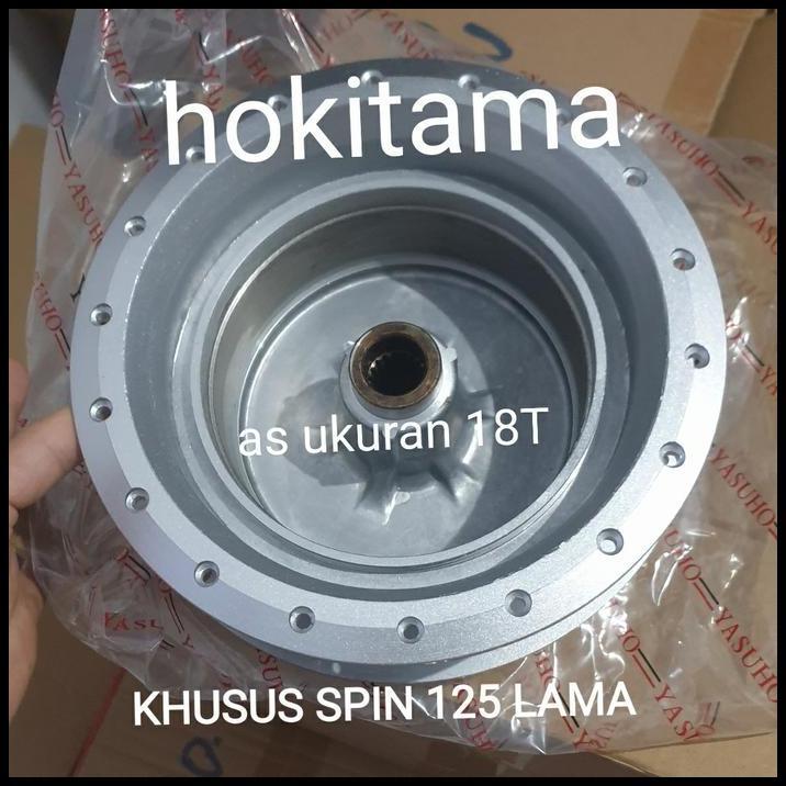 GRATIS ONGKIR TROMOL BELAKANG SPIN 125 LAMA 18T TROMOL DEPAN SPIN 125 ORIGINAL 