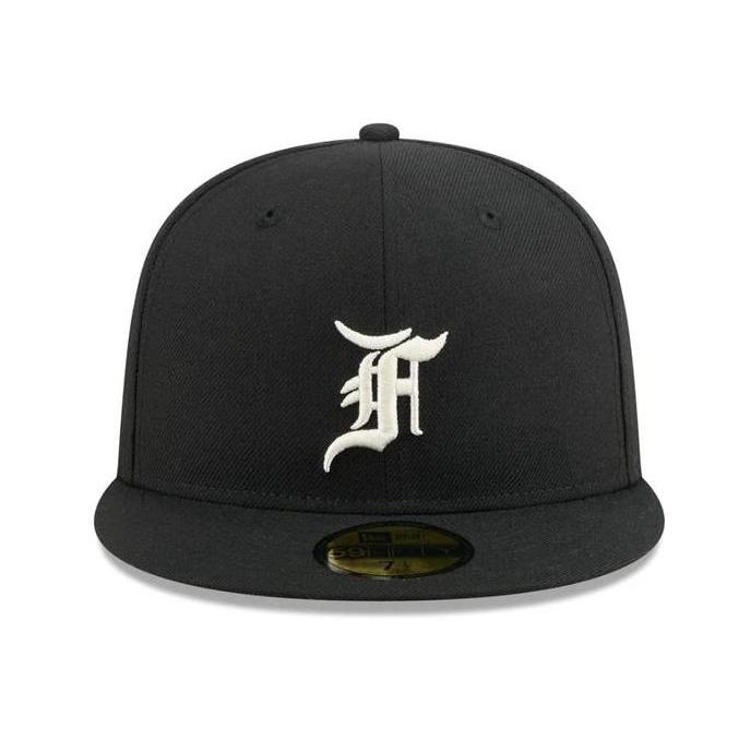 Topi Fear of God (FOG) x New Era 59Fifty Chicago White Sox Black Fitted Cap