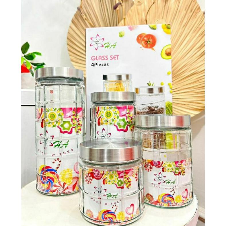 TOPLES SET KACA DIAMOND JUMBO / TOPLES CRISTAL ISI 4PCS HA JUMBO / TOPLES CRISTAL SET KACA 4PCS / TO