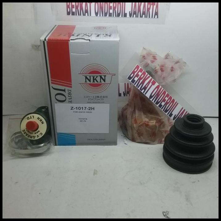 GRATIS ONGKIR KOKEL /CV JOINT TOYOTA STARLET KOTAK Z-1017-2H "NKN " JAPAN 