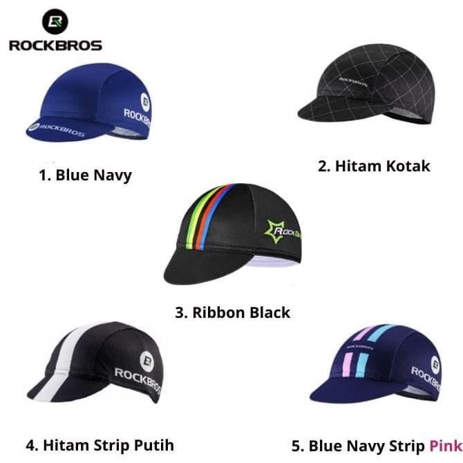 Topi Sepeda Import Rockbros Cycling Caps MTB Sepeda Lipat Premium