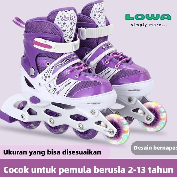 Terlaris LowaSepatu Roda Anak Perempuan Pemula Sepatu Roda Murah Anak Laki Laki 3-12 Tahun Termurah 