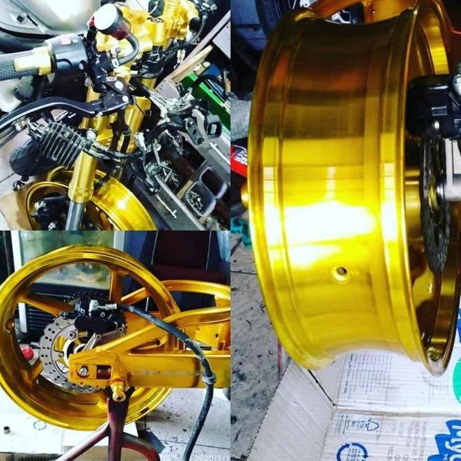 Velg delkevic single cakram disk ninja 250 RR Mono SL Original