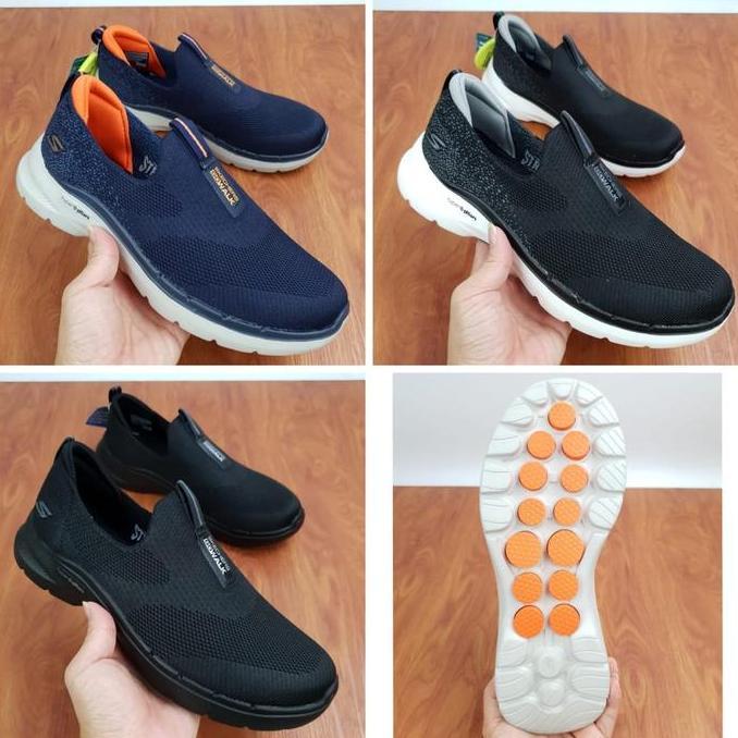 (New) Skechers Gowalk 6 Hyper Pillars Men'S Walking Shoes