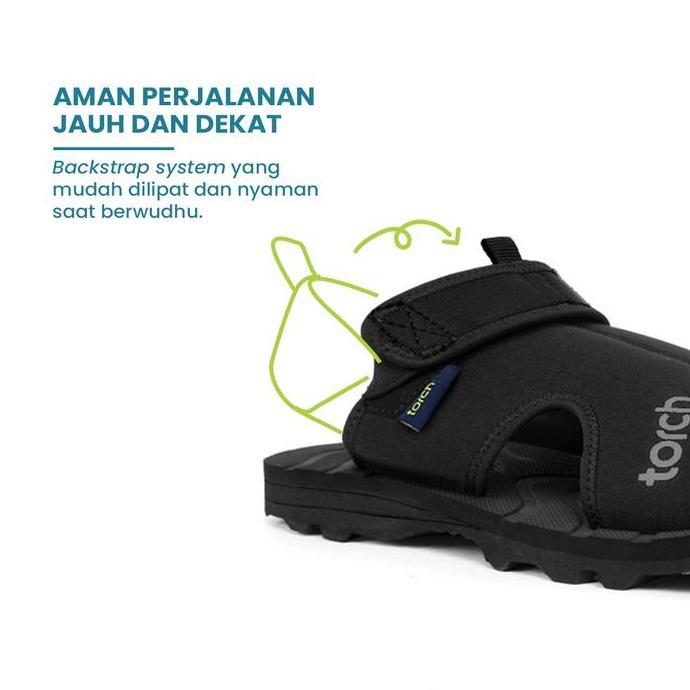Sandal Travelling Nyaman Ramadan Umroh Haji Pria Wanita Stylish - TORCH ARRAFA