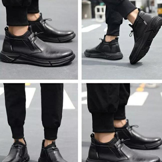 SEPATU SAFETY HITAM SLOP SPORT IMPORT