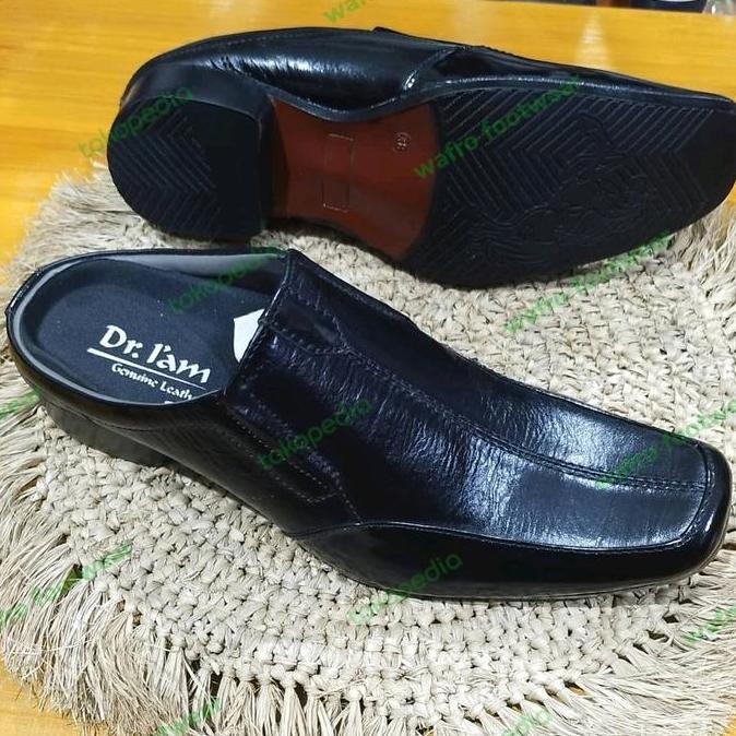 SEPATU SANDAL PRIA | SANDAL SELOP PRIA KULIT SAPI ASLI