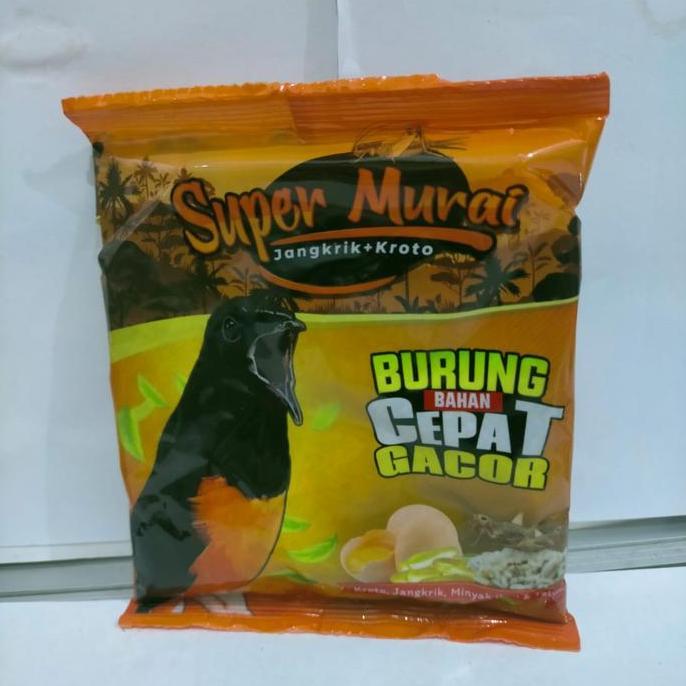 Tqs Super Murai Voer Harian Untuk Burung Murai Batu Protein Tinggi
