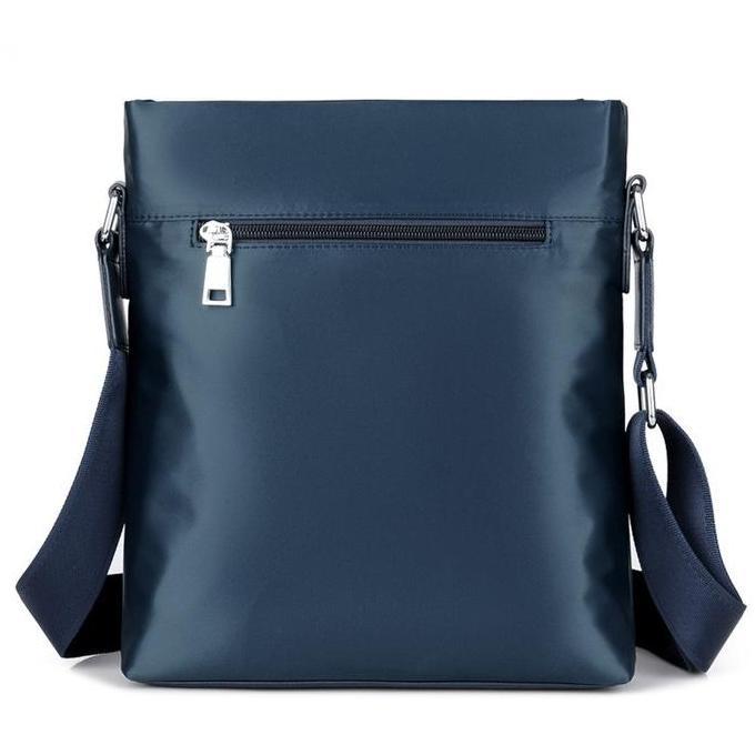 badu_seller - jiufeng tas selempang bahan kain oxford untuk pria