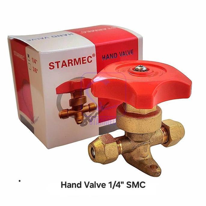 Hand Valve Refrigerant Stop Kran 1/4" Forsale