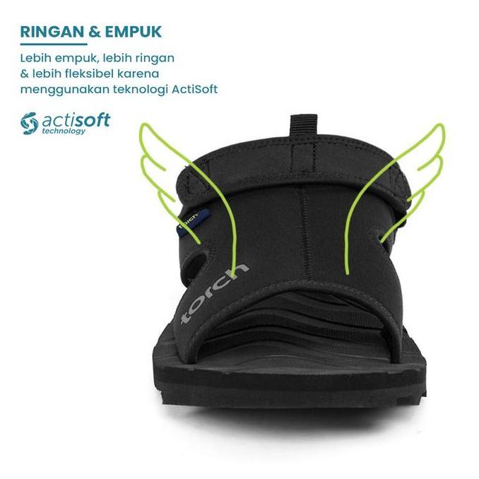 Torch Sepatu Sendal pria Wanita Casual - Sandal Slip Travelling Arrafa